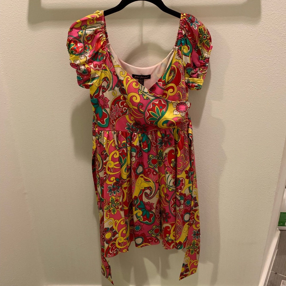 Colorful Betsey Johnson dress